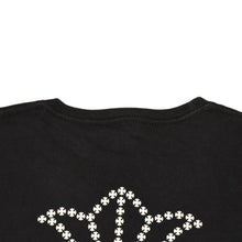 Load the image into the gallery viewer. CHROME HEARTS クロムハーツ 半袖Tシャツ サイズS CHプラス オールドイングリッシュ スクロールラベル ブラック 美品 中古 4a006277