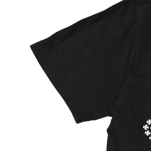 CHROME HEARTS クロムハーツ 半袖Tシャツ サイズS CHプラス オールドイングリッシュ スクロールラベル ブラック 美品 中古 4a006277
