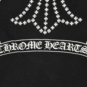 CHROME HEARTS クロムハーツ 半袖Tシャツ サイズS CHプラス オールドイングリッシュ スクロールラベル ブラック 美品 中古 4a006277