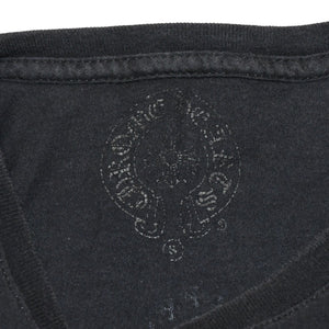 CHROME HEARTS クロムハーツ 半袖Tシャツ サイズS CHプラス オールドイングリッシュ スクロールラベル ブラック 美品 中古 4a006277