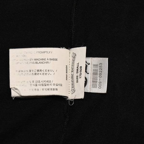 CHROME HEARTS クロムハーツ 半袖Tシャツ サイズS CHプラス オールドイングリッシュ スクロールラベル ブラック 美品 中古 4a006277