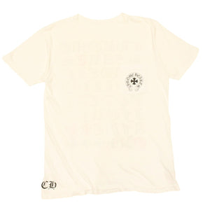 CHROME HEARTS クロムハーツ ヴァーティカルロゴ 半袖Tシャツ サイズM 東京限定 オールドイングリッシュ メイドインハリウッド 美品 中古 4a006285