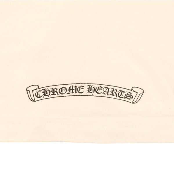 CHROME HEARTS クロムハーツ ヴァーティカルロゴ 半袖Tシャツ サイズM 東京限定 オールドイングリッシュ メイドインハリウッド 美品 中古 4a006285