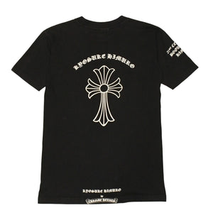 CHROME HEARTS クロムハーツ × KYOSUKE HIMURO 氷室京介 半袖Tシャツ サイズS CHクロス ライブ限定 ヒムロック 美品 中古 4a006283