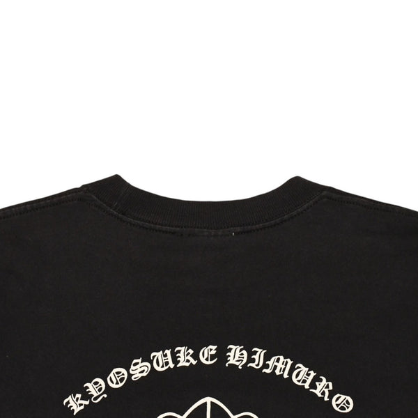 CHROME HEARTS クロムハーツ × KYOSUKE HIMURO 氷室京介 半袖Tシャツ サイズS CHクロス ライブ限定 ヒムロック 美品 中古 4a006283