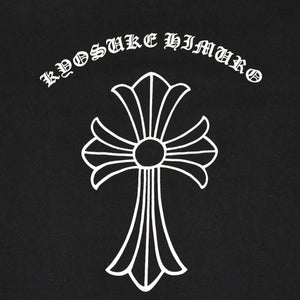 CHROME HEARTS クロムハーツ × KYOSUKE HIMURO 氷室京介 半袖Tシャツ サイズS CHクロス ライブ限定 ヒムロック 美品 中古 4a006283
