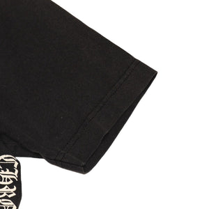 CHROME HEARTS クロムハーツ オールド 半袖Tシャツ サイズS NYC限定 オールドイングリッシュ ネックロゴ ブラック 美品 中古 4a006280