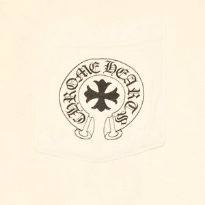 CHROME HEARTS クロムハーツ ヴァーティカルロゴ 半袖Tシャツ サイズM 東京限定 オールドイングリッシュ メイドインハリウッド 美品 中古 4a006285