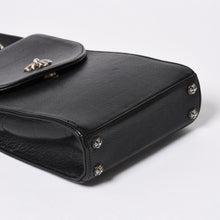 画像をギャラリービューアに読み込む, 極美品 CHROME HEARTS クロムハーツ ショルダーバッグ 2WAY CHプラス装飾 ガンスリンガー クロスボール ブラック シルバー925 中古 4a006292