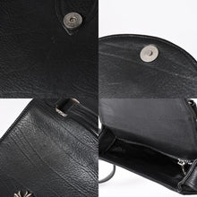 画像をギャラリービューアに読み込む, 極美品 CHROME HEARTS クロムハーツ ショルダーバッグ 2WAY CHプラス装飾 ガンスリンガー クロスボール ブラック シルバー925 中古 4a006292
