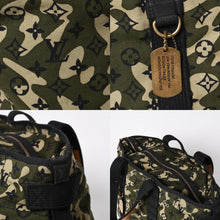 画像をギャラリービューアに読み込む, 極美品 LOUIS VUITTON ルイヴィトン トレイ モノグラモフラージュ モノグラム トートバッグ 村上隆 限定 迷彩柄 M95783 中古 4a006338
