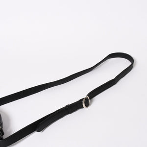 極美品 CHROME HEARTS クロムハーツ ショルダーバッグ 2WAY CHプラス装飾 ガンスリンガー クロスボール ブラック シルバー925 中古 4a006292
