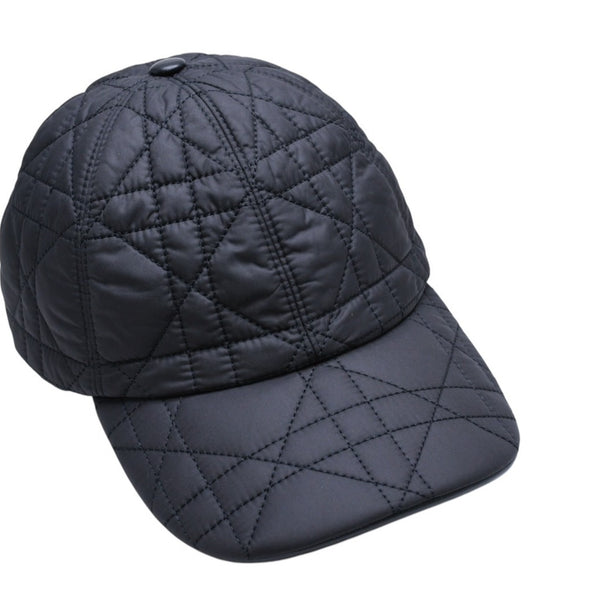 Like new DIOR D-Player Baseball Cap Quilted 25PCA922A153 Black Size 57 Used 4a006373