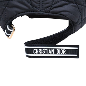 Like new DIOR D-Player Baseball Cap Quilted 25PCA922A153 Black Size 57 Used 4a006373