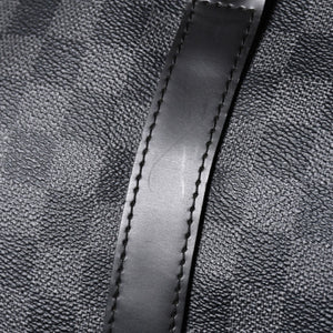 新品同様品 LOUIS VUITTON ルイヴィトン キーポルバンドリエール55 ボストンバッグ N41413 ダミエグラフィット ブラック 中古 4a006509