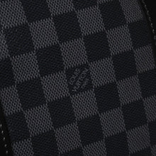 画像をギャラリービューアに読み込む, 新品同様品 LOUIS VUITTON ルイヴィトン キーポルバンドリエール55 ボストンバッグ N41413 ダミエグラフィット ブラック 中古 4a006509