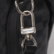 画像をギャラリービューアに読み込む, 新品同様品 LOUIS VUITTON ルイヴィトン キーポルバンドリエール45 M40569 モノグラムエクリプスキャンバス ブラック レザー 中古 4a006508