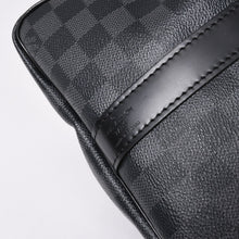 画像をギャラリービューアに読み込む, 新品同様品 LOUIS VUITTON ルイヴィトン キーポルバンドリエール45 M40569 モノグラムエクリプスキャンバス ブラック レザー 中古 4a006508