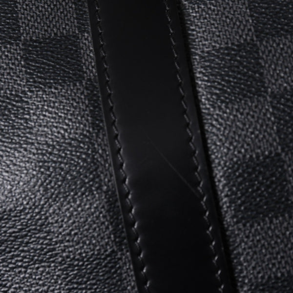 新品同様品 LOUIS VUITTON ルイヴィトン キーポルバンドリエール45 M40569 モノグラムエクリプスキャンバス ブラック レザー 中古 4a006508