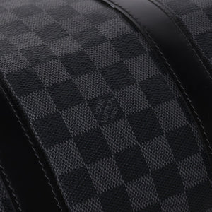 新品同様品 LOUIS VUITTON ルイヴィトン キーポルバンドリエール45 M40569 モノグラムエクリプスキャンバス ブラック レザー 中古 4a006508