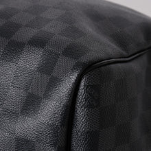 画像をギャラリービューアに読み込む, 新品同様品 LOUIS VUITTON ルイヴィトン キーポルバンドリエール45 M40569 モノグラムエクリプスキャンバス ブラック レザー 中古 4a006508