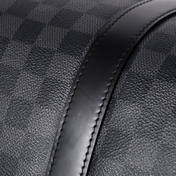 新品同様品 LOUIS VUITTON ルイヴィトン キーポルバンドリエール45 M40569 モノグラムエクリプスキャンバス ブラック レザー 中古 4a006508