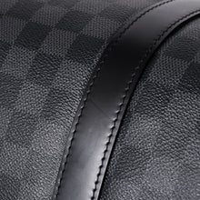 画像をギャラリービューアに読み込む, 新品同様品 LOUIS VUITTON ルイヴィトン キーポルバンドリエール45 M40569 モノグラムエクリプスキャンバス ブラック レザー 中古 4a006508
