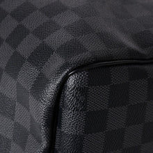 画像をギャラリービューアに読み込む, 新品同様品 LOUIS VUITTON ルイヴィトン キーポルバンドリエール45 M40569 モノグラムエクリプスキャンバス ブラック レザー 中古 4a006508
