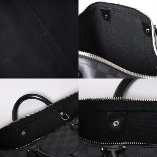 新品同様品 LOUIS VUITTON ルイヴィトン キーポルバンドリエール45 M40569 モノグラムエクリプスキャンバス ブラック レザー 中古 4a006508