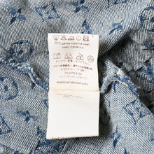 画像をギャラリービューアに読み込む, 極美品 Louis Vuitton ルイヴィトン モノグラム デニムジャケット 08ss RW052W WHJA01CF7 ブルー サイズ38 中古 4a006349