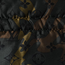 将图片加载到图库查看器中。 極美品 LOUIS VUITTON ルイヴィトン ダウンジャケット 中綿ジャケット カモフラージュ 村上隆 サイズ6 カシミヤ 迷彩 中古 4a005712
