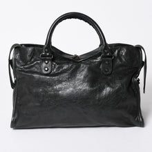 画像をギャラリービューアに読み込む, 極美品 BALENCIAGA バレンシアガ バッグ ザ シティ 2WAY バッグ ブラック ハンドバッグ ショルダーバッグ 115748 中古 4a006502