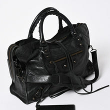 画像をギャラリービューアに読み込む, 極美品 BALENCIAGA バレンシアガ バッグ ザ シティ 2WAY バッグ ブラック ハンドバッグ ショルダーバッグ 115748 中古 4a006502