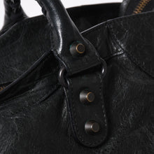 画像をギャラリービューアに読み込む, 極美品 BALENCIAGA バレンシアガ バッグ ザ シティ 2WAY バッグ ブラック ハンドバッグ ショルダーバッグ 115748 中古 4a006502