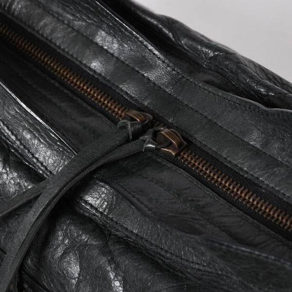 極美品 BALENCIAGA バレンシアガ バッグ ザ シティ 2WAY バッグ ブラック ハンドバッグ ショルダーバッグ 115748 中古 4a006502