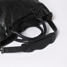 画像をギャラリービューアに読み込む, 極美品 BALENCIAGA バレンシアガ バッグ ザ シティ 2WAY バッグ ブラック ハンドバッグ ショルダーバッグ 115748 中古 4a006502