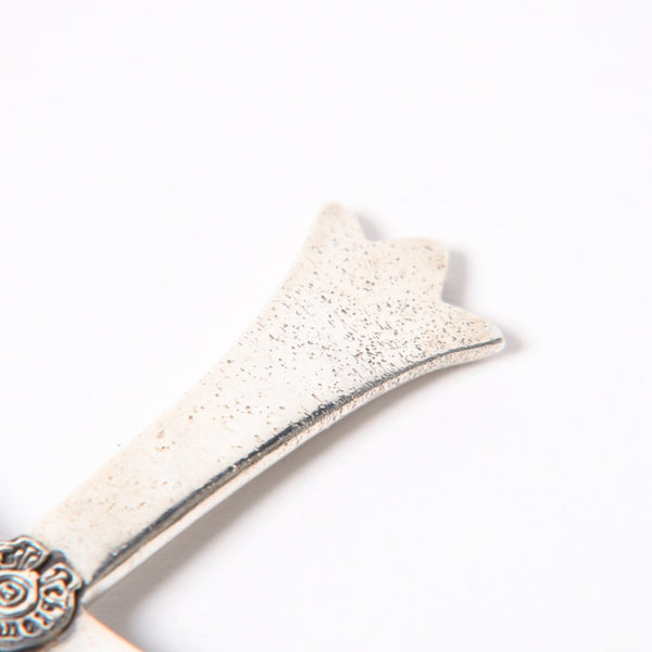 CHROME HEARTS クロムハーツ CH CRS LG & No5 DGGR ラージクロス #5ダガー キーリング 重量約55.07g 美品 中古 4a006326