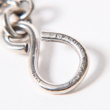 Load the image into the gallery viewer. 極美品 CHROME HEARTS クロムハーツ 1ボール ショート 1クリップ #2 クロスボール ウォレットチェーン 重量約128.17g 全長約43cm 中古 4a006325