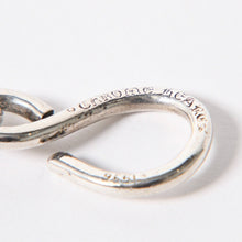 Load the image into the gallery viewer. 極美品 CHROME HEARTS クロムハーツ 1ボール ショート 1クリップ #2 クロスボール ウォレットチェーン 重量約128.17g 全長約43cm 中古 4a006325