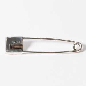 極美品 CHROME HEARTS クロムハーツ SAFETY PIN XL セーフティピン XL 重量約58.25g 2010/.925刻印 ピラミッド CHプラス 中古 4a006332
