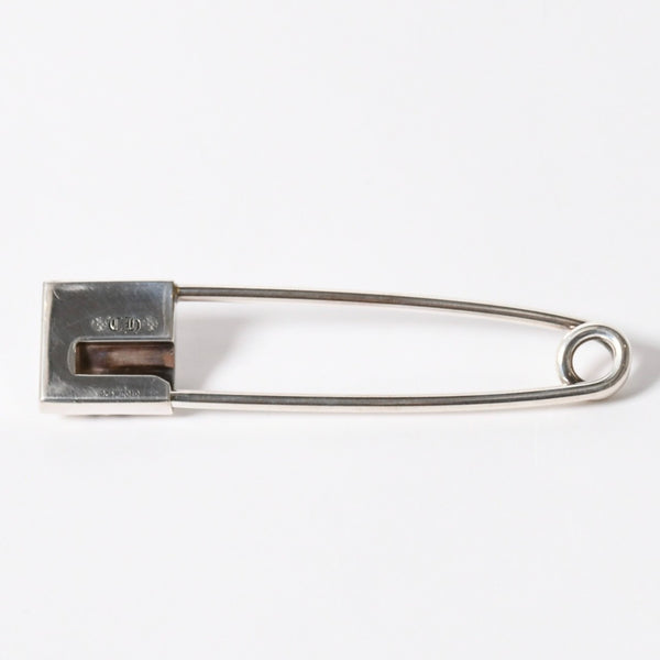 極美品 CHROME HEARTS クロムハーツ SAFETY PIN XL セーフティピン XL 重量約58.25g 2010/.925刻印 ピラミッド CHプラス 中古 4a006332