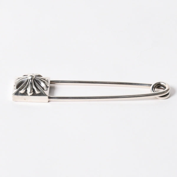 極美品 CHROME HEARTS クロムハーツ SAFETY PIN XL セーフティピン XL 重量約58.25g 2010/.925刻印 ピラミッド CHプラス 中古 4a006332