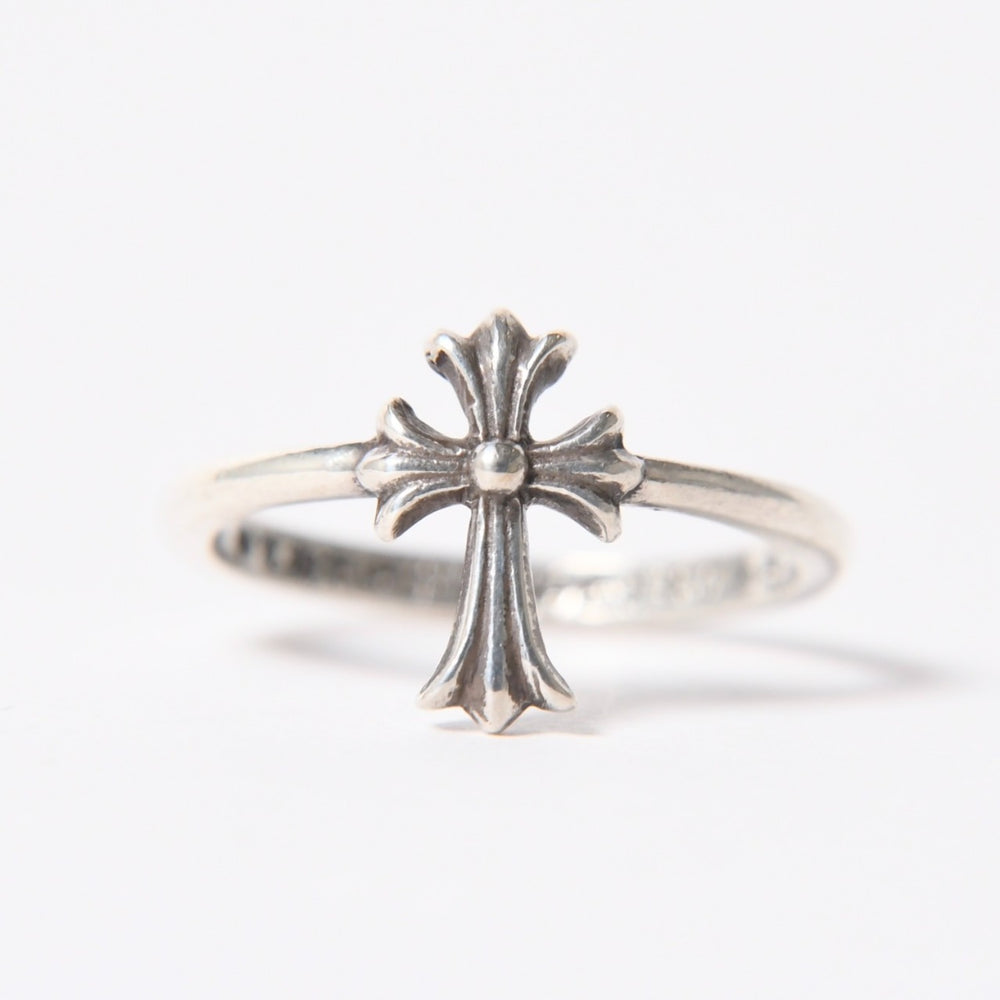 極美品 CHROME HEARTS クロムハーツ BUBBLGM CH CRS バブルガム CHクロスリング 指輪 重量約1.73g サイズ7号 シルバー925 中古 4a006261