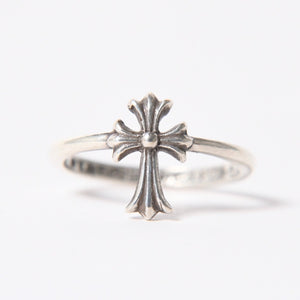 極美品 CHROME HEARTS クロムハーツ BUBBLGM CH CRS バブルガム CHクロスリング 指輪 重量約1.73g サイズ7号 シルバー925 中古 4a006261