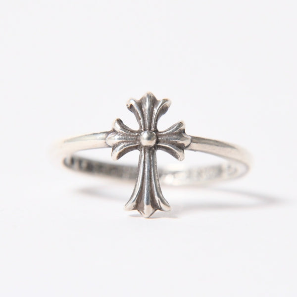 極美品 CHROME HEARTS クロムハーツ BUBBLGM CH CRS バブルガム CHクロスリング 指輪 重量約1.73g サイズ7号 シルバー925 中古 4a006261