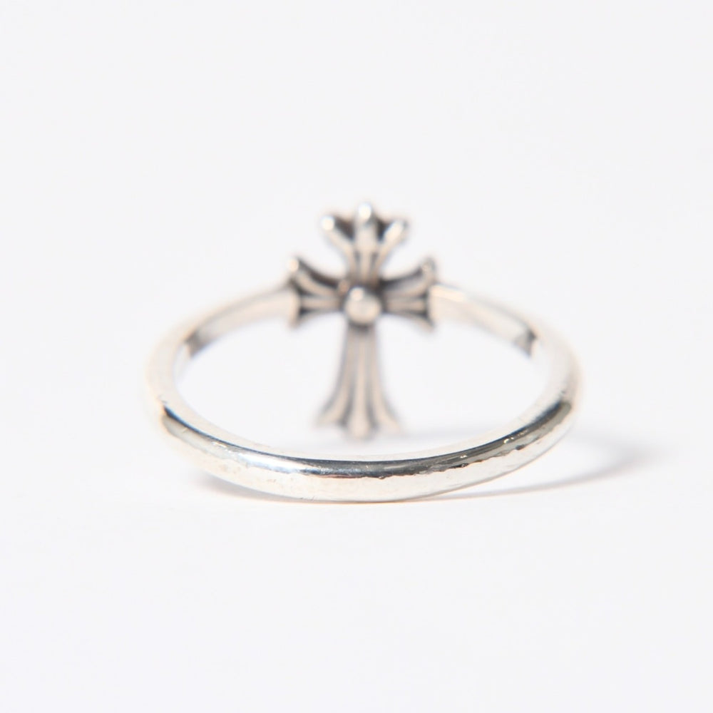 極美品 CHROME HEARTS クロムハーツ BUBBLGM CH CRS バブルガム CHクロスリング 指輪 重量約1.73g サイズ7号 シルバー925 中古 4a006261