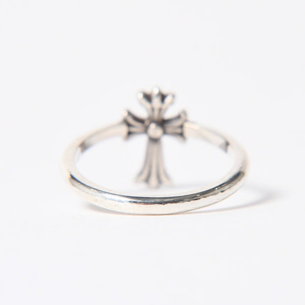 極美品 CHROME HEARTS クロムハーツ BUBBLGM CH CRS バブルガム CHクロスリング 指輪 重量約1.73g サイズ7号 シルバー925 中古 4a006261