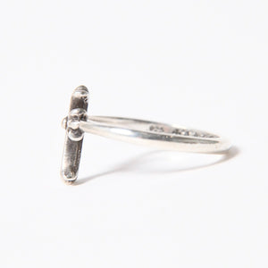 極美品 CHROME HEARTS クロムハーツ BUBBLGM CH CRS バブルガム CHクロスリング 指輪 重量約1.73g サイズ7号 シルバー925 中古 4a006261