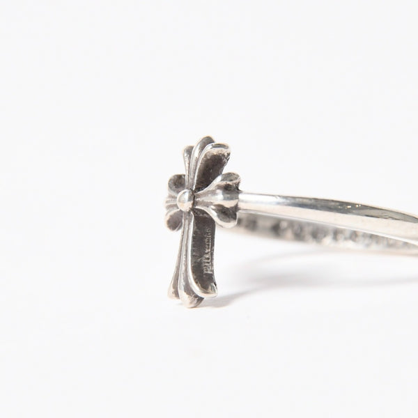 極美品 CHROME HEARTS クロムハーツ BUBBLGM CH CRS バブルガム CHクロスリング 指輪 重量約1.73g サイズ7号 シルバー925 中古 4a006261
