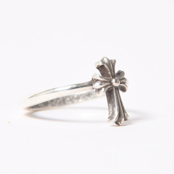 極美品 CHROME HEARTS クロムハーツ BUBBLGM CH CRS バブルガム CHクロスリング 指輪 重量約1.73g サイズ7号 シルバー925 中古 4a006261